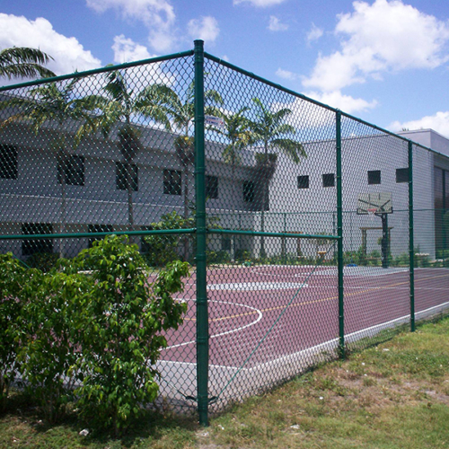 basketball court fence