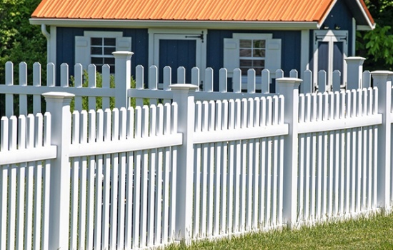 white picket fence