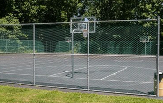 basketball court fence